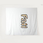 Herfst met pompoen Achtergrond Herfstseizoen Print Wandkleed (Voorkant (horizontaal))