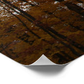 Herfst met vaste tal poster (Hoek)