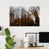 Herfst met vaste tal poster (Thuiskantoor)