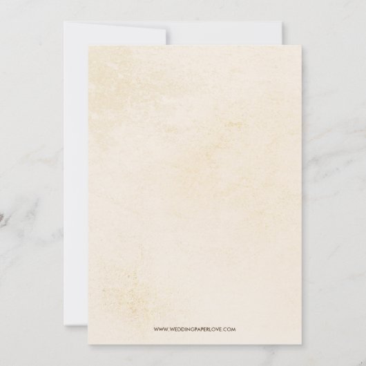 herfst met witte pompoenen - uitnodiging voor het  (Achterkant)