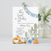Herfst Mexican Taco 'bout Love Baby shower Kaart (Staand voorkant)