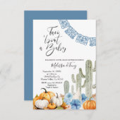Herfst Mexican Taco 'bout Love Baby shower Kaart (Voorkant / Achterkant)