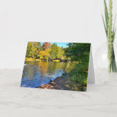 Herfst Michigan Bedankkaart (Voorkant)