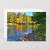 Herfst Michigan Briefkaart (Voorkant / Achterkant)