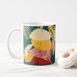 herfst midden eeuw laat moderne Abstracte Koffiemok