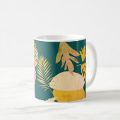  herfst midden eeuw laat moderne Abstracte Koffiemok (Voorkant rechts)