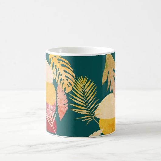  herfst midden eeuw laat moderne Abstracte Koffiemok (Center)