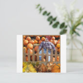 Herfst Midwest Briefkaart (Staand voorkant)