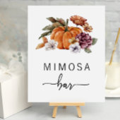 Herfst Mimosa Bar Poster