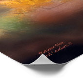Herfst min Poster/druk Poster (Hoek)