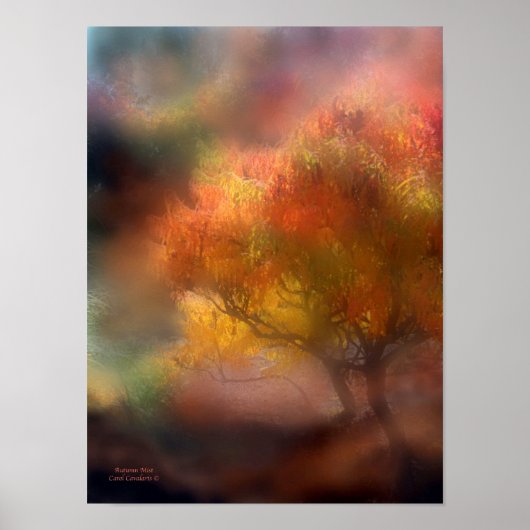 Herfst min Poster/druk Poster (Voorkant)