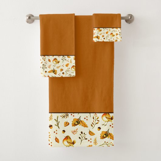 Herfst mix badhanddoekenset bad handdoek (Insitu)