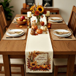 Herfst Mix frame Thanksgiving Korte Tafelloper