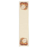 Herfst Mix frame Thanksgiving Korte Tafelloper (Voorkant)
