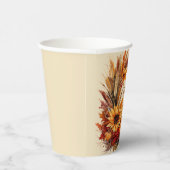 Herfst Mix frame Thanksgiving Papieren Bekers (Rechts)
