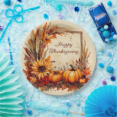 Herfst Mix frame Thanksgiving Papieren Bordje (Feest)