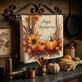 Herfst Mix frame Thanksgiving Theedoek