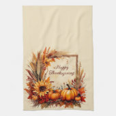 Herfst Mix frame Thanksgiving Theedoek (Verticaal)