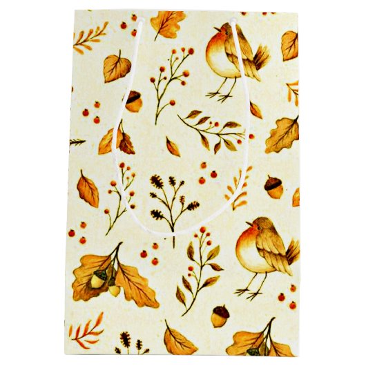 herfst Mix Medium Cadeauzakje (Achterkant)