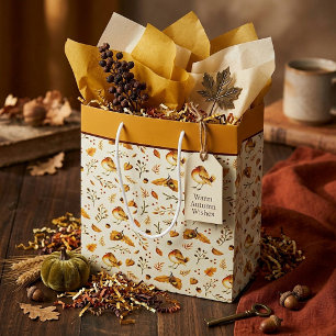 Herfst Mix Middelgrote Cadeaubag Medium Cadeauzakje