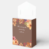 Herfst Mocha Herfst Vrijgezellenfeest Bedankdoosjes (Geopend)
