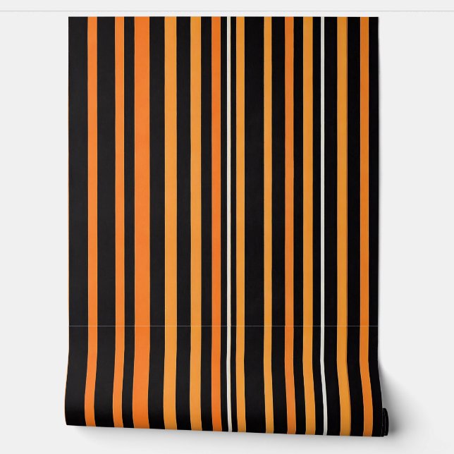 Herfst Modern Oranje Luxe Collectie Behang (Afrollen)