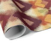 Herfst Moderne Argyle Patroon No6 Cadeaupapier (Rol Hoek)