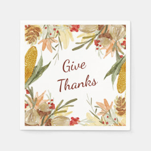  Herfst Moderne Boerderij Geef Bedankt Servet