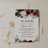 Herfst Moderne Kalligrafie We Doen Nog steeds Vern Kaart