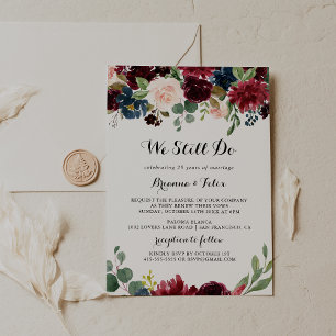 Herfst Moderne Kalligrafie We Doen Nog steeds Vern Kaart