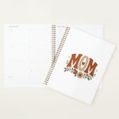 Herfst Moeder Boho Bloemige Terracotta Retro Aards Planner (Display)