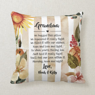 Herfst Moeder Grandma Grammy Nana van kleinkindere Kussen