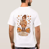 Herfst Moeder Tijd T-Shirt (Achterkant)
