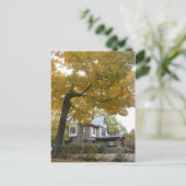 Herfst moederschapscentrum briefkaart (Staand voorkant)