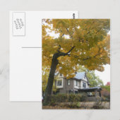 Herfst moederschapscentrum briefkaart (Voorkant / Achterkant)