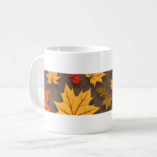 herfst mok (Voorkant links)