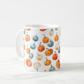 Herfst mok: pompoenen koffiemok (Voorkant links)