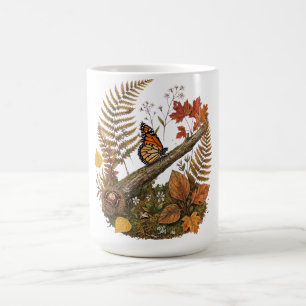 Herfst Monarch Vlinder Mok Cottagecore Herfst Cade