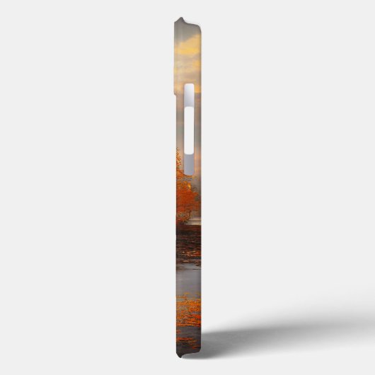 Herfst monogram najaar Case-Mate iPhone case (Achterkant / Links)