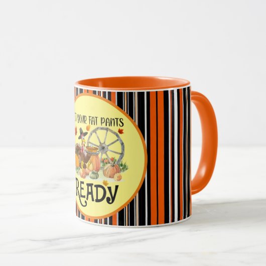 Herfst Mooi Modern Thanksgiving Collectie Mok (Voorkant rechts)