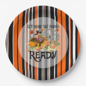 Herfst Mooi Modern Thanksgiving Collectie Papieren Bordje (Voorkant)