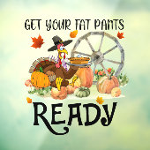 Herfst Mooi Modern Thanksgiving Collectie Raamsticker (Vel 3)