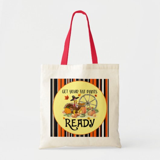 Herfst Mooi Modern Thanksgiving Collectie Tote Bag (Voorkant)