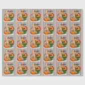 Herfst Mooi Populair Thanksgiving Collectie Cadeaupapier (Vlak)