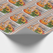 Herfst Mooi Populair Thanksgiving Collectie Cadeaupapier (Hoek)