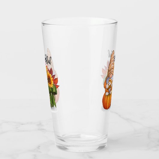 Herfst Mooi Populair Thanksgiving Collectie Glas (Links)