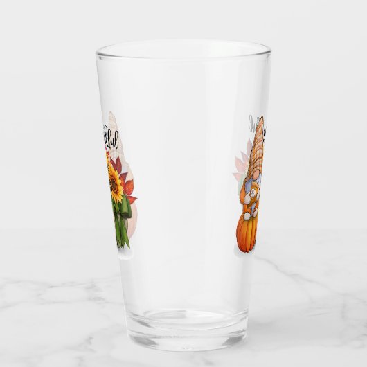 Herfst Mooi Populair Thanksgiving Collectie Glas (Rechts)