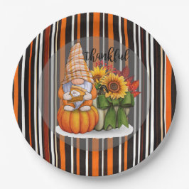 Herfst Mooi Populair Thanksgiving Collectie Papieren Bordje