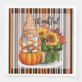 Herfst Mooi Populair Thanksgiving Collectie Servet (Voorkant)