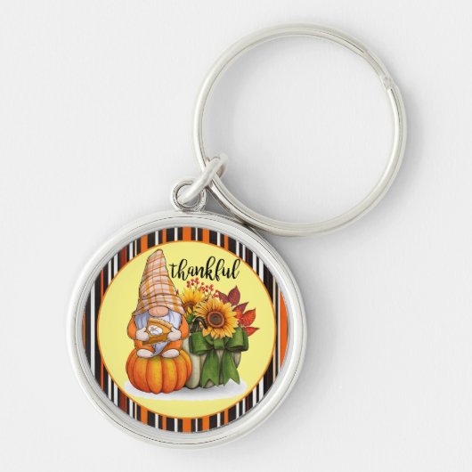 Herfst Mooi Populair Thanksgiving Collectie Sleutelhanger (Voorkant)